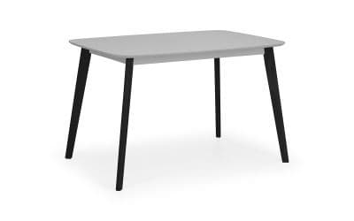 Girona Grey With Black Rectangle Dining Table 24JB237