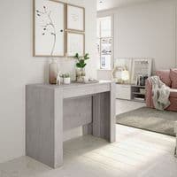 Grande Concrete Grey Effect Large Extending Dining Table - 004580L S/O