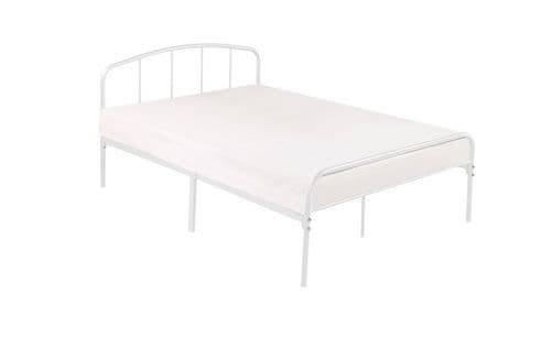 Granville White Metal Double Bed 19LD291