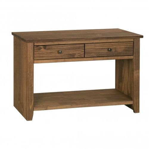 Haguenau Rustic Pine Finish Console Table 19LD382