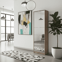 Calvino Display Cabinet in High Gloss White & Walnut - furniturefactor.co.uk