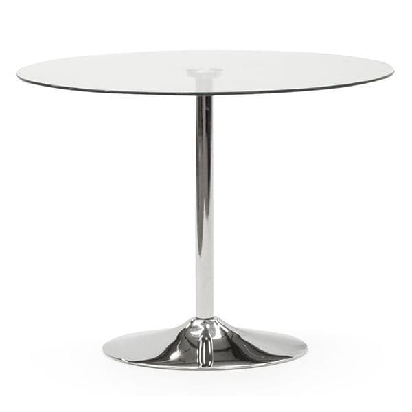 Iguala Clear Large Round Dining Table 23VD788
