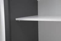 Inova Grey Large 200cm Mirrored Sliding Door Wardrobe - 8XLG4420