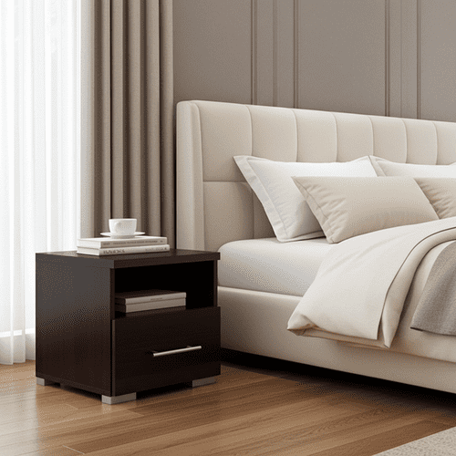 Inova Wenge Expresso Effect Beside Table (P3XT4121)