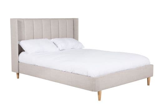 Isadora Cashmere Fabric 4ft6 Double Bed - 25VD