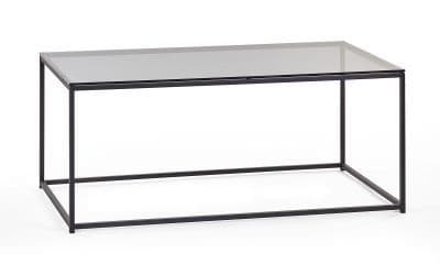 Jena Black Smoked Glass Coffee Table 24JB245
