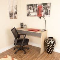 Johnson 2 Drawer Desk in Oak HR103 CP