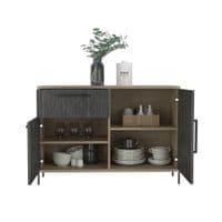 Johnson Sideboard 2 Doors & 1 Drawer in Oak HR914 CP