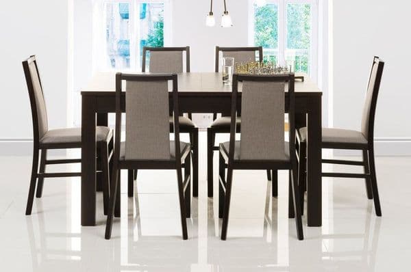 Jowisz Wenge Effect Extending Dining Table