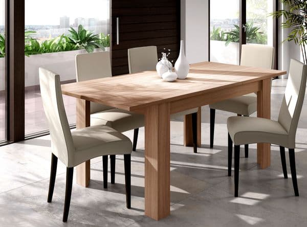 Kendrick Oak Effect Extending Dining Table 004586W S/O