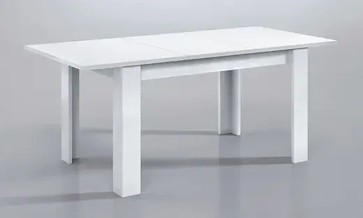 Kendrick White Extending Dining Table 004586A S/O