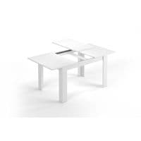 Kendrick White Gloss Extending Dining Table 004586BO S/O