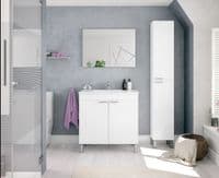 Koncept Slimline Floor Standing Bathroom Cabinet - Online Outlet