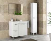 Koncept Slimline Floor Standing Bathroom Cabinet - Online Outlet
