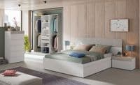 Premium Large Open Door Concrete Grey and White Robe - Online Outlet