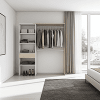 Kubik Open Wardrobe with Shelves - Online Outlet