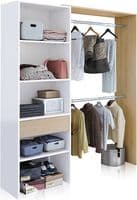Kubik Open Wardrobe with Shelves - Online Outlet