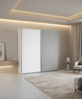 Sliding wardrobes UK | white high gloss wardrobe | wardrobe
