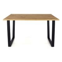 Lila 150cm Rectangular Dining Table in Light Oak TXTB3 CP