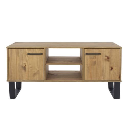 Lila 2 Door Tv Cabinet in Antique Pine TX912 CP