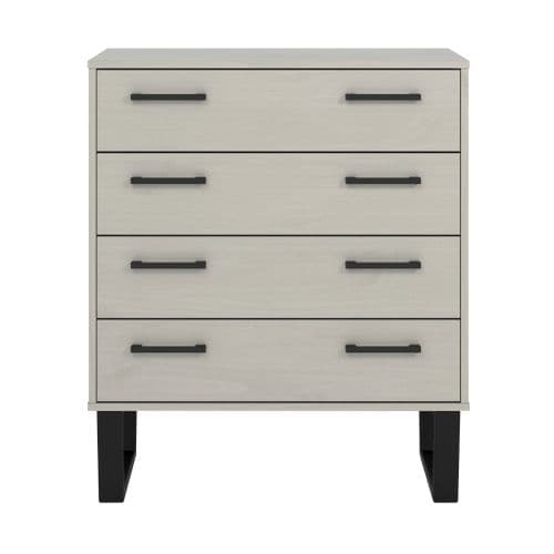 Lila Chest of 4 Drawers in Grey Pine TXG514 CP