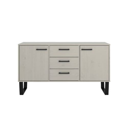 Lila Sideboard 2 Doors, 3 Drawers in Grey Pine TXG916 CP