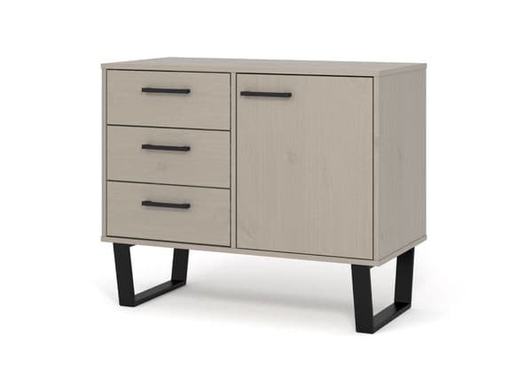 Lila Small Sideboard in Grey Pine TXG915 CP