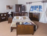 Lincoln Dark Lacquered 4 Drawer Chest BT214