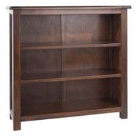 Lincoln Dark Lacquered Low Bookcase BT311