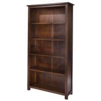 Lincoln Dark Lacquered Tall Bookcase BT312