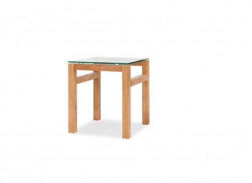 Locmariaquer Solid Oak Lamp Table 17LD441