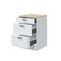 Magna Modular 160cm Full Kitchen Units Set White Gloss - Option 9