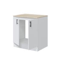 Magna Modular 200cm Full Kitchen Units Set White Gloss - Option 5