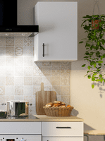 Magna Modular 400mm Kitchen Unit 1 Door Wall Cupboard White Gloss - 001020B