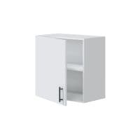 Magna Modular 600mm Kitchen 1 Door Wall Cupboard White Gloss - 001021B
