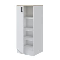 Magna Modular 600mm Tall Kitchen Cabinet Cupboard  White Gloss - 0F1026B