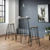 Mainz Light Brown Barstool 24JB365