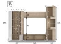 Large White TV and Media Unit | Furniture Factor UK
