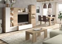 Large White TV and Media Unit | Furniture Factor UK
