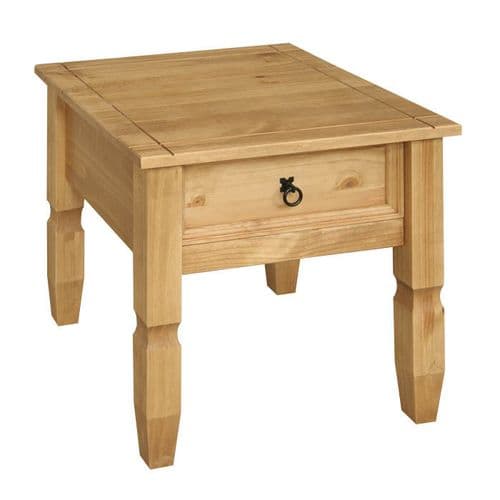 Marlene Pine Lamp Table