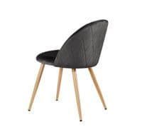 Martil Grey Velvet Dining Chair (Pack Of 2) 22LD523