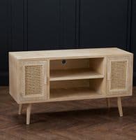 Martinique Light Washed Oak Effect TV Unit 22LD357