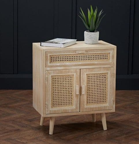 Martinique Light Washed Oak Small Sideboard 22LD355