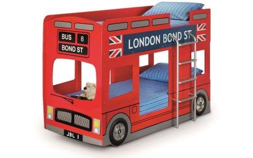 Marylebone Children's Fun Sleeping Bus Bunk Bed JB284