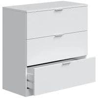 Melisa Artic White 3 Drawer Chest LC7823O - S/O