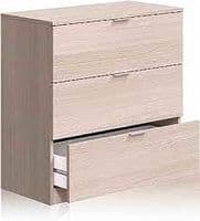 Melisa Oak Effect 3 Drawer Chest LC7823R - S/O