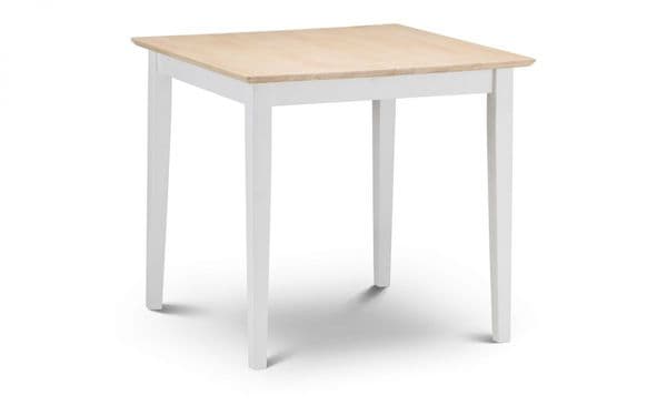 Messina 2-Tone Natural And Ivory Extending Dining Table 18JB457