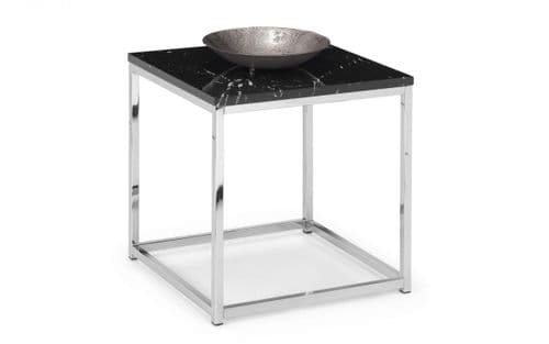 Mestre Black Marble Top Lamp Table 18JB482