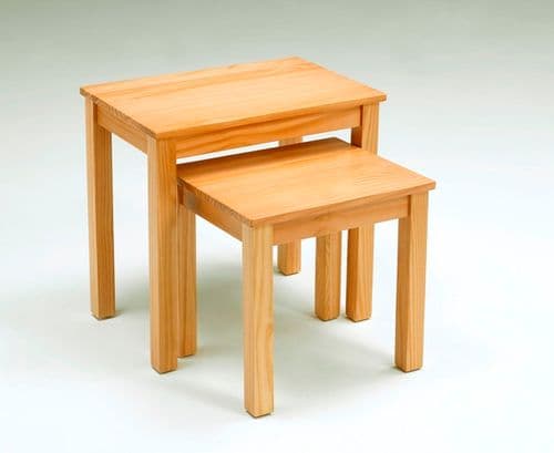 Milan Pine Nest Of Tables HL130