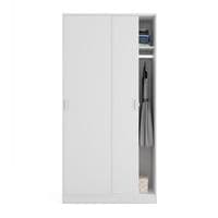 Mytre 100cm Wide Space-Saving Narrow Wardrobe - Online Outlet